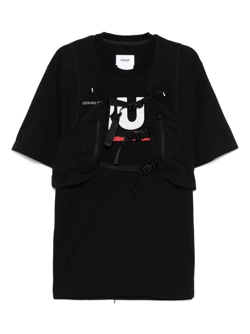 doublet trail vest t-shirt | REVERSIBLE