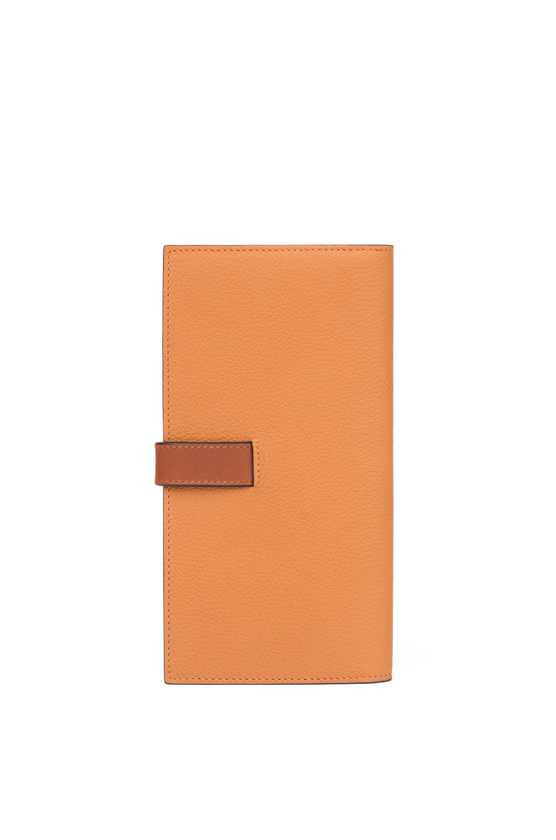 Large vertical wallet in soft grained calfskin - 4