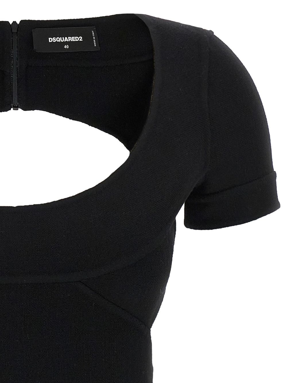 cut-out bodycon dress - 4