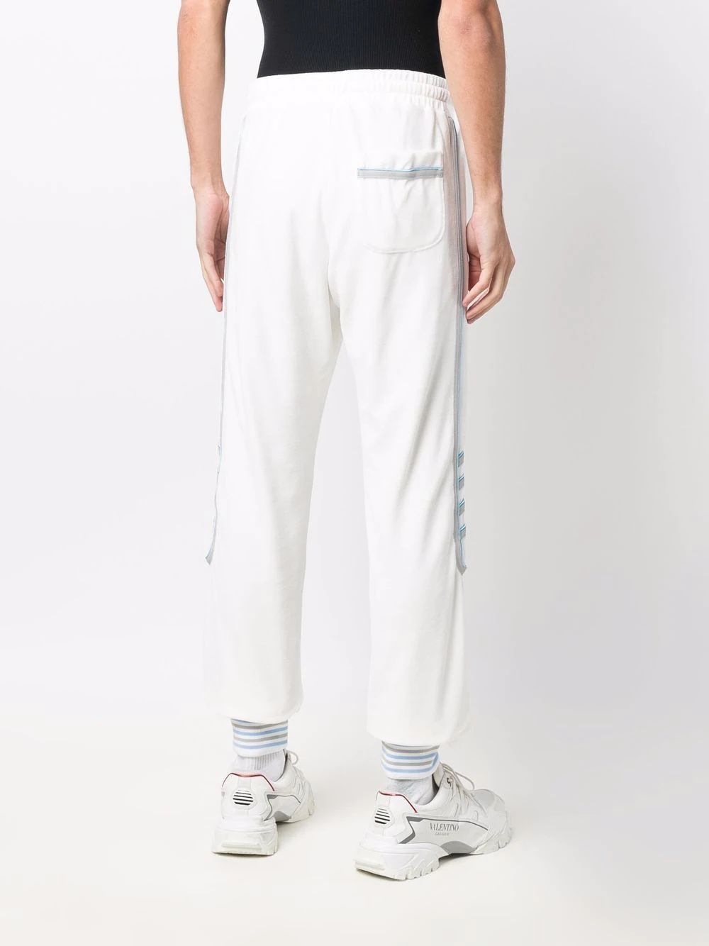 torchon piping-detail track pants - 5