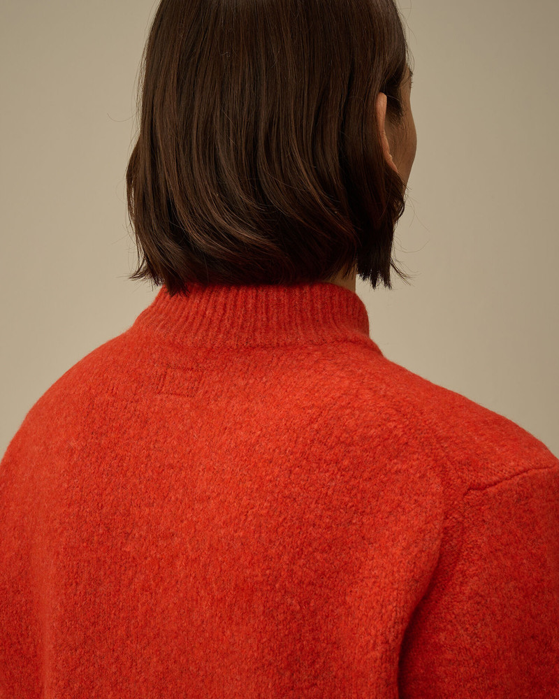 Extrafine Merino Wool Mockneck Sweater 6