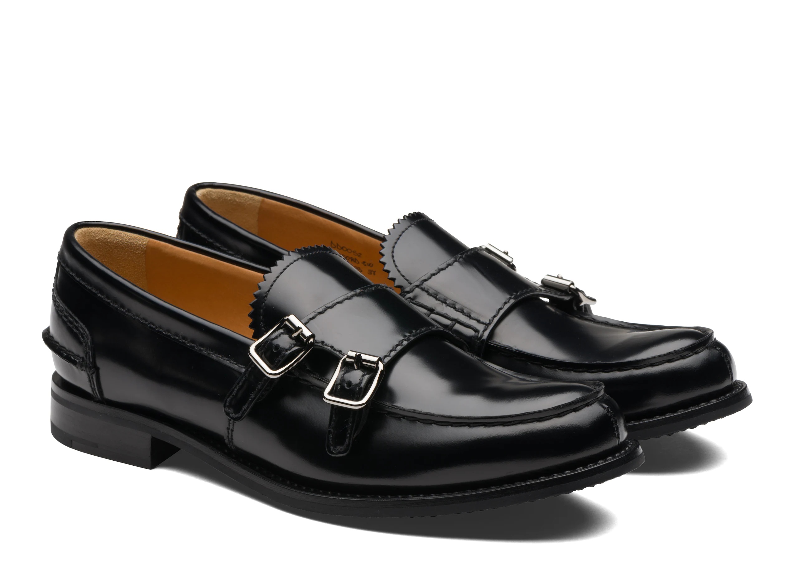 Backford 2w
Polished Fumè Monk Loafer Black - 2