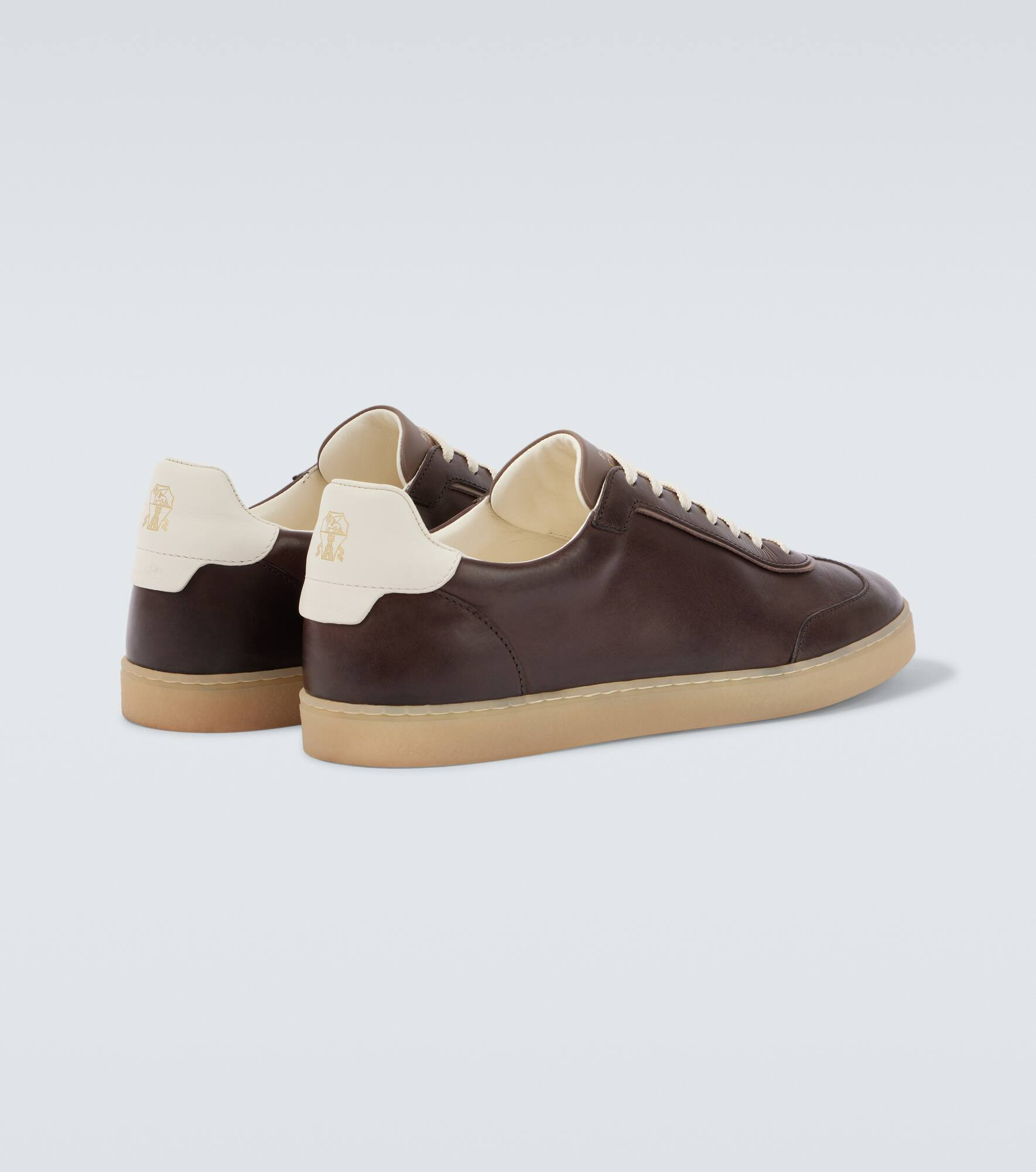 Leather sneakers - 6