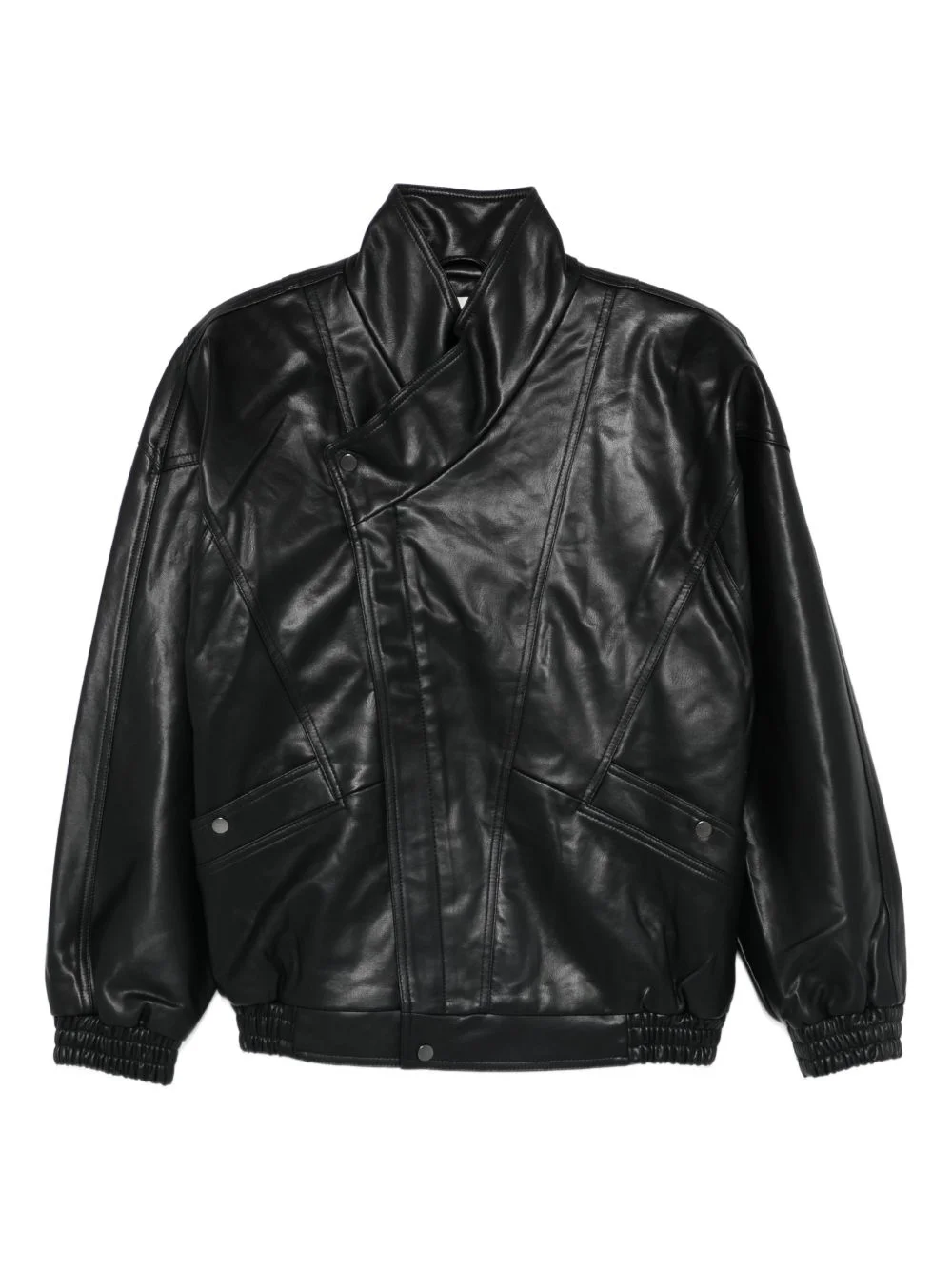 Brooklyn asymmetric panelled jacket - 1