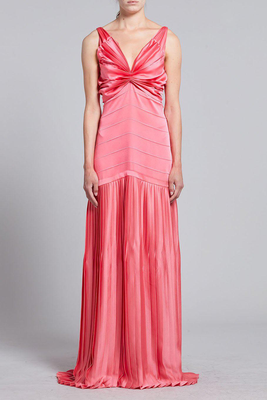 Plisset Sleeveless Gown - 5