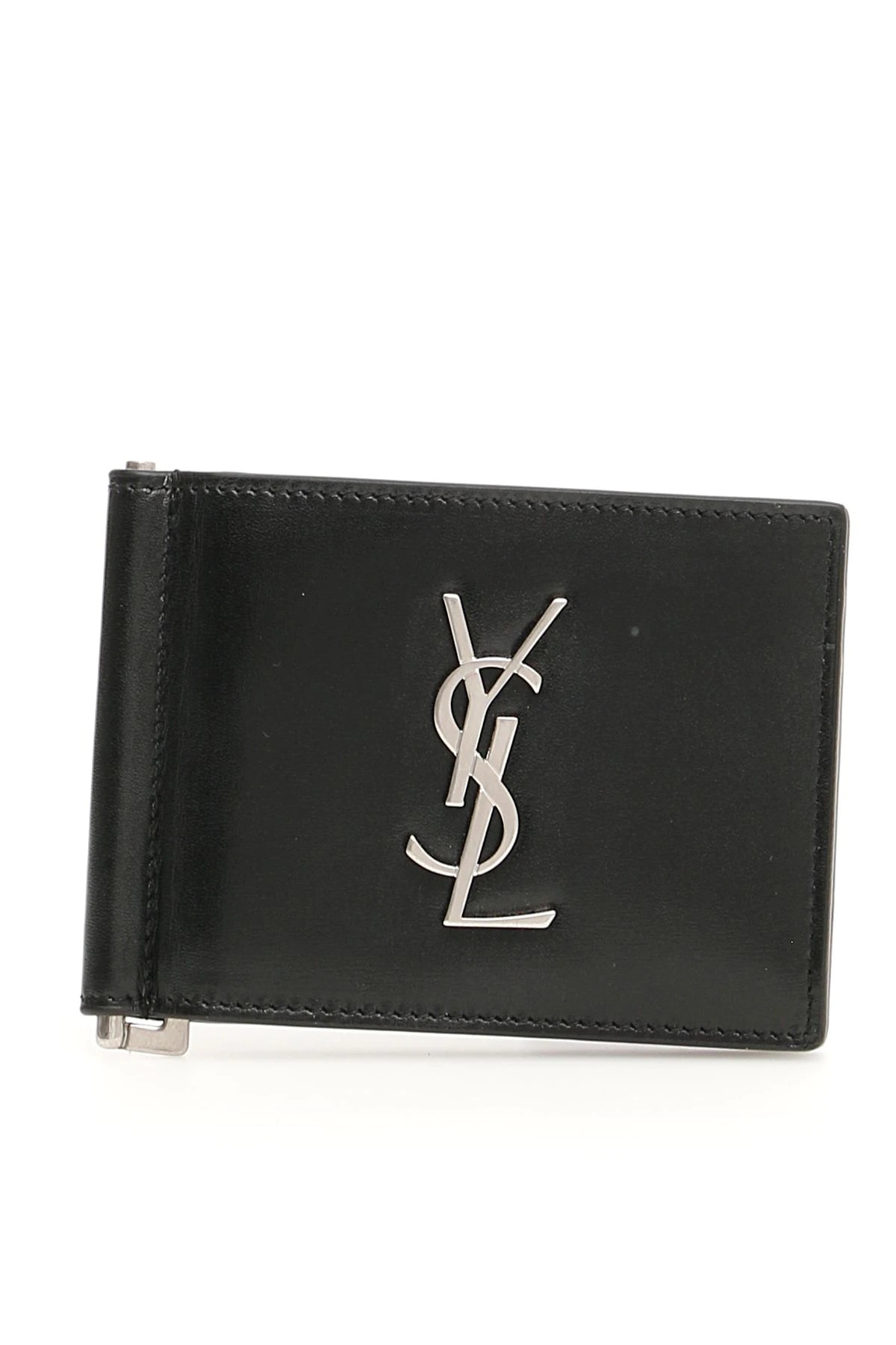 MONOGRAM WALLET WITH MONEY CLIP - 1