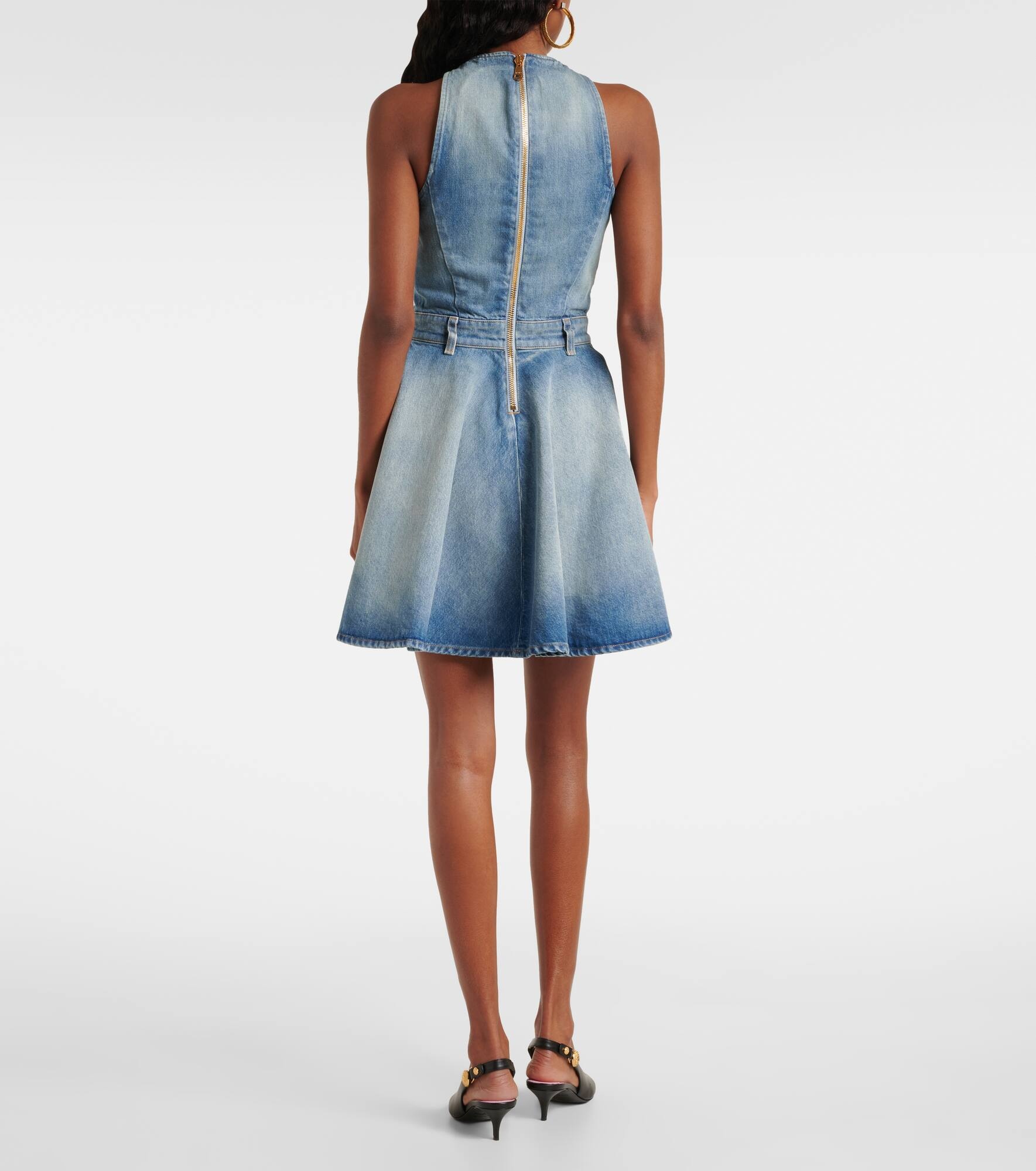Denim minidress - 3