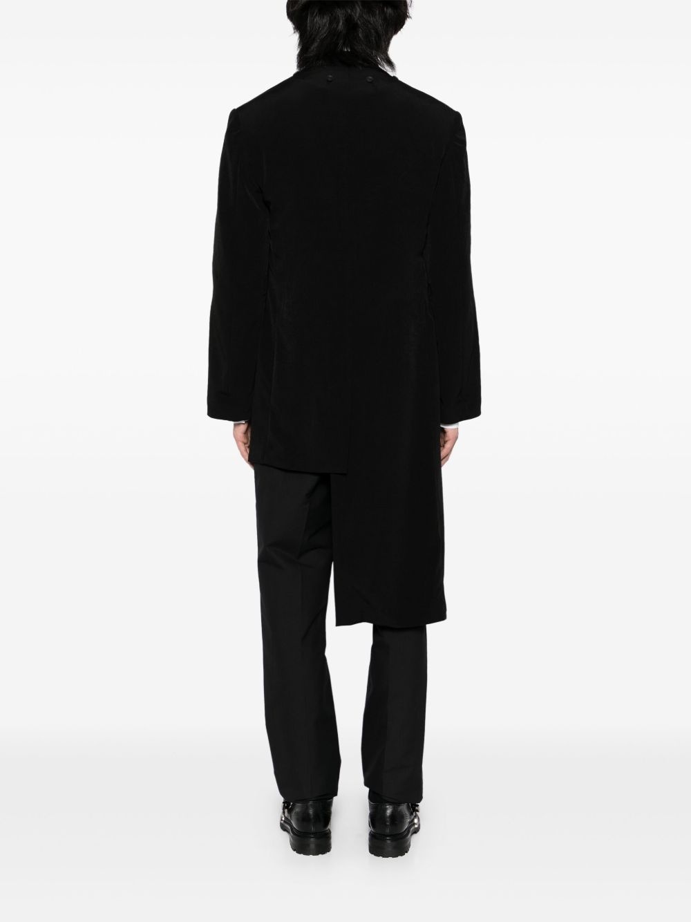 tuxedo attachable-collar jacket - 4