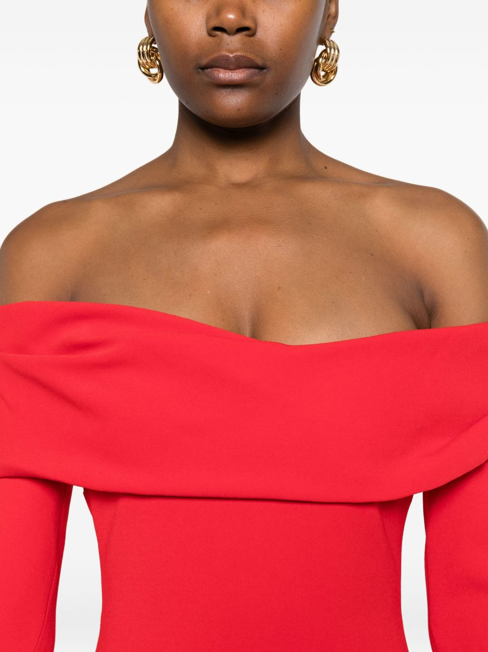Yuni off-shoulder midi dress - 5