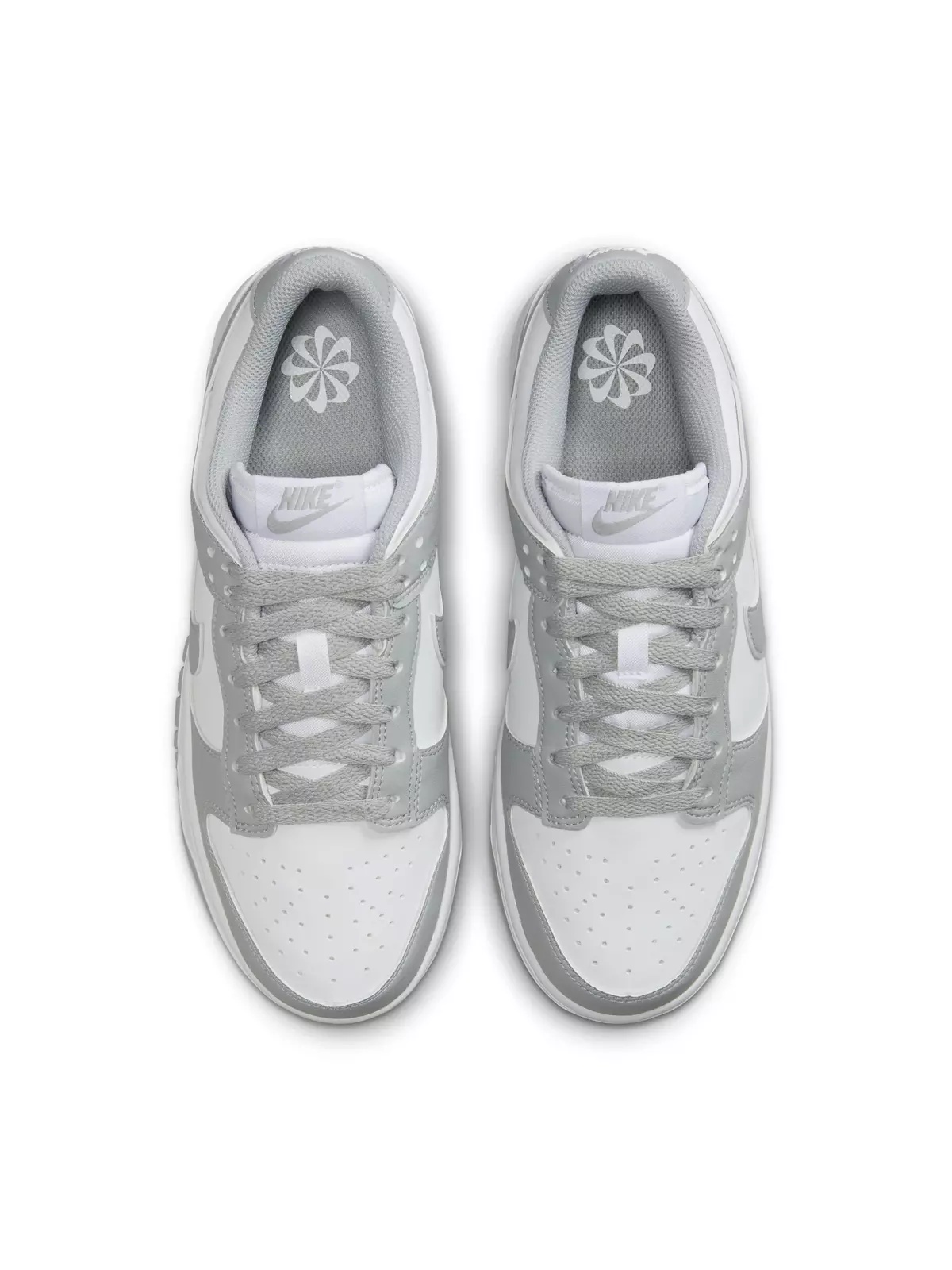 Dunk Low "White/Lt Smoke Grey" Women's Shoe - 6