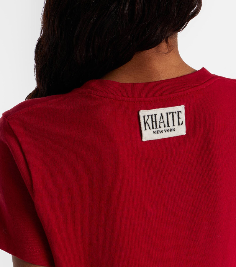 Emmylou cotton jersey T-shirt 4