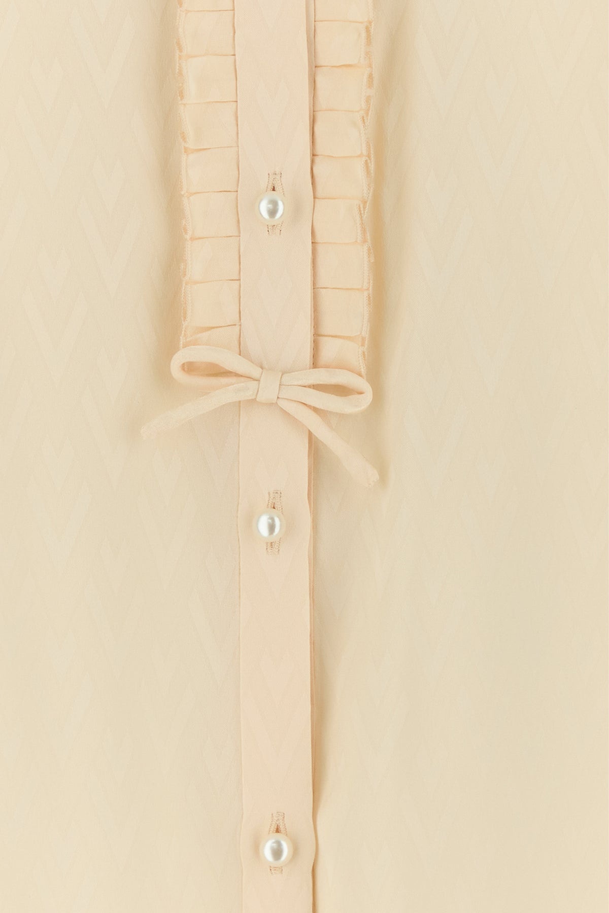 Cream silk shirt - 3