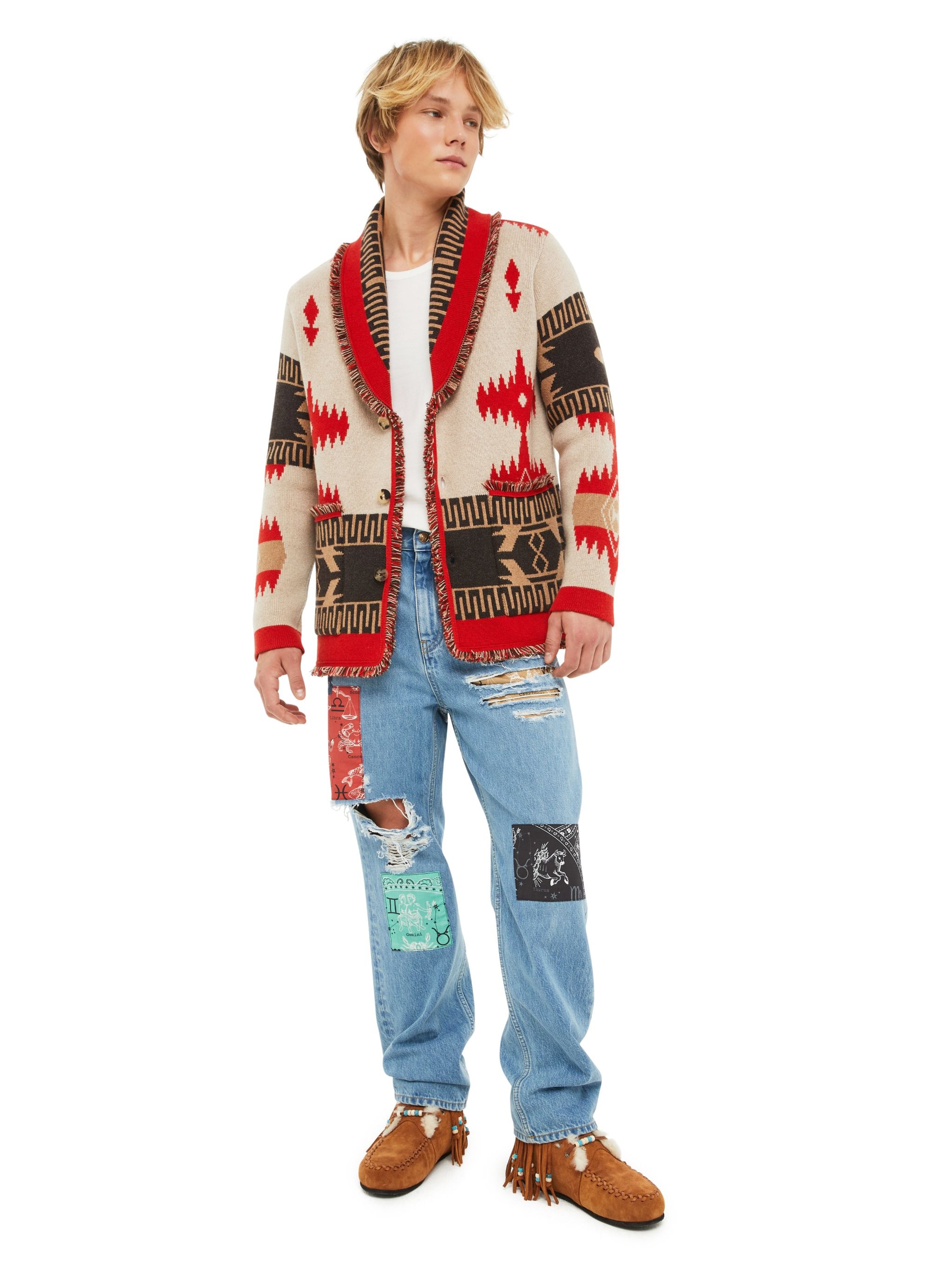 Icon Jacquard Cardigan - 3