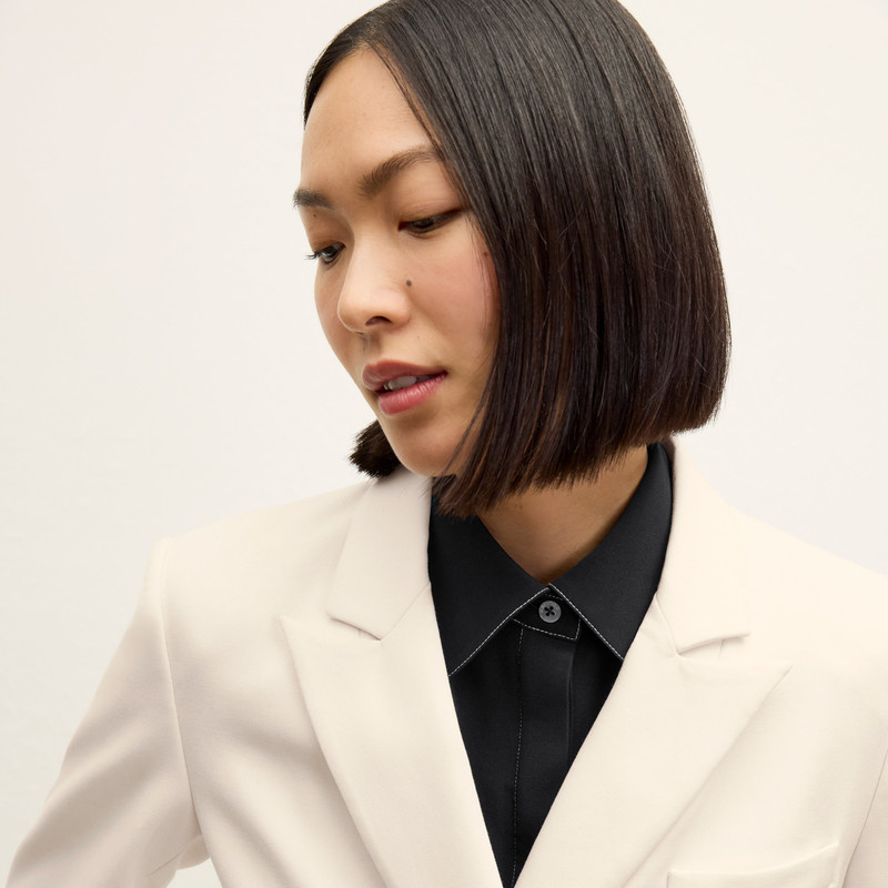Kati Double-Breasted Blazer - Luxe Flex Suiting 5