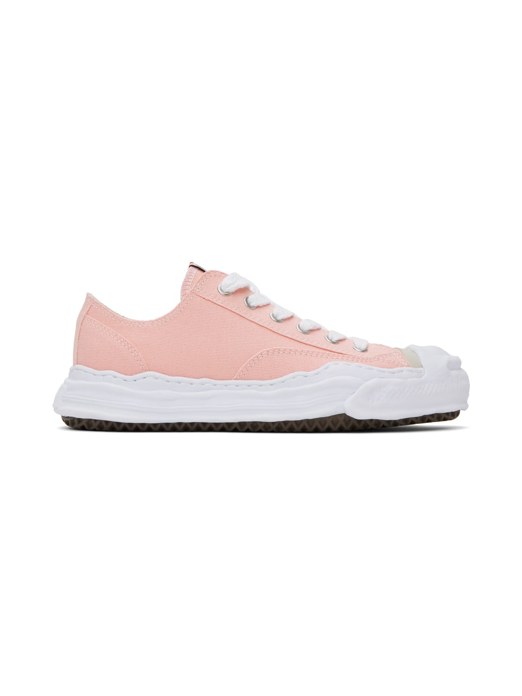 Pink Hank OG Sole Canvas Sneakers - 1