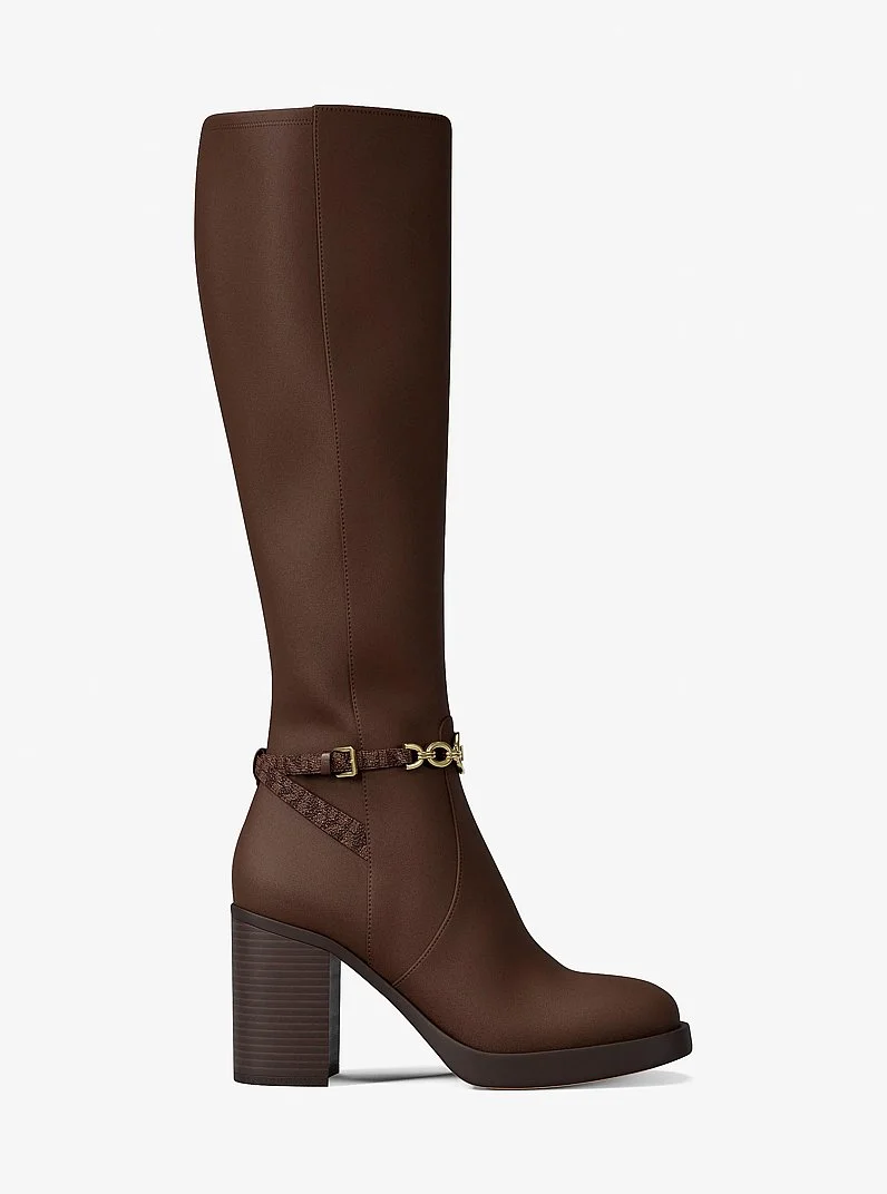 Kacey Polyester Microsuede Boot - 1