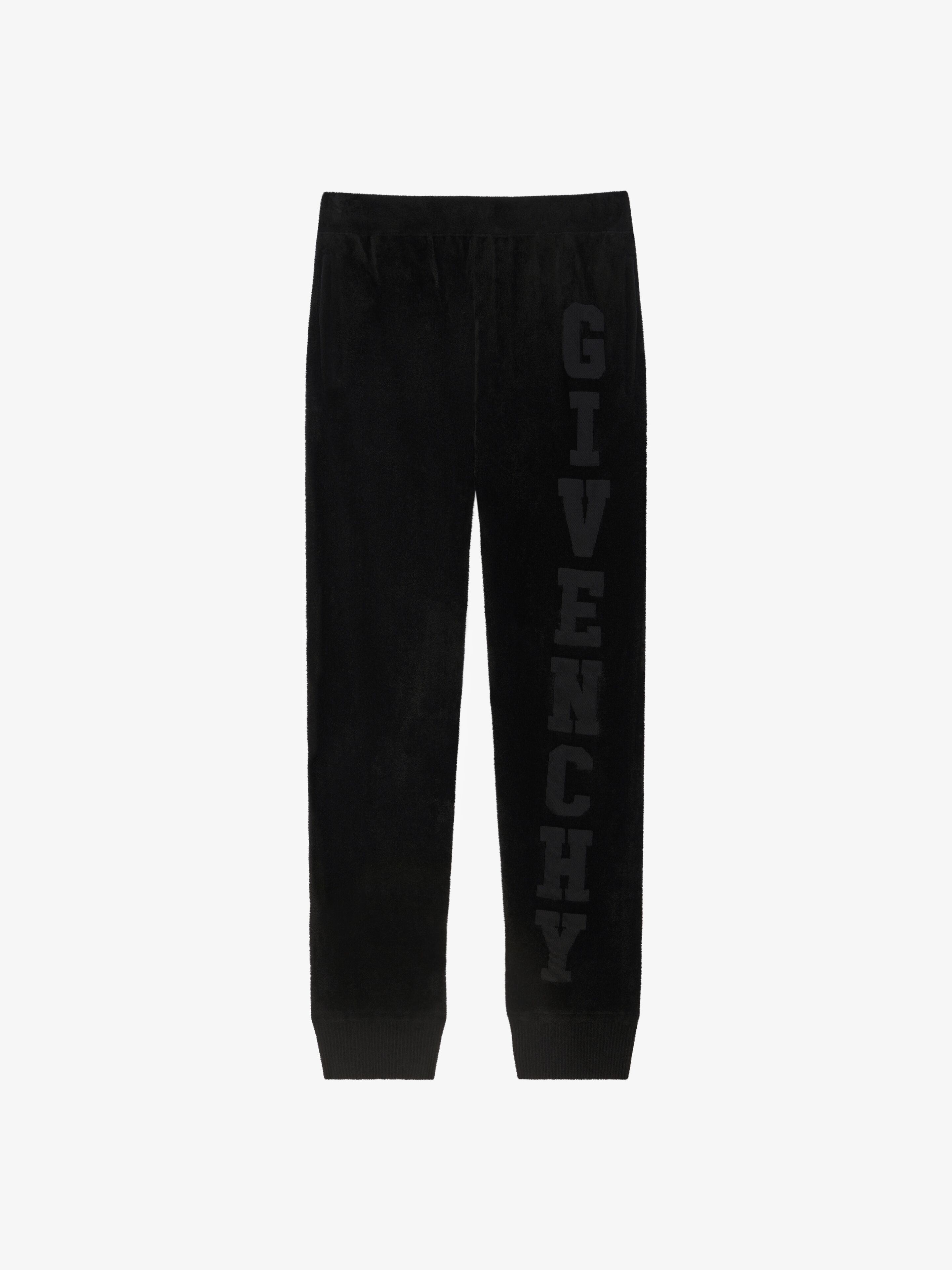 GIVENCHY VELVET JOGGER PANTS - 1