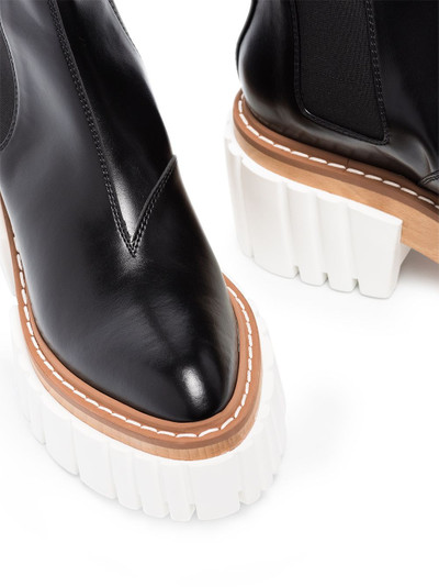 Stella McCartney chunky Chelsea boots outlook