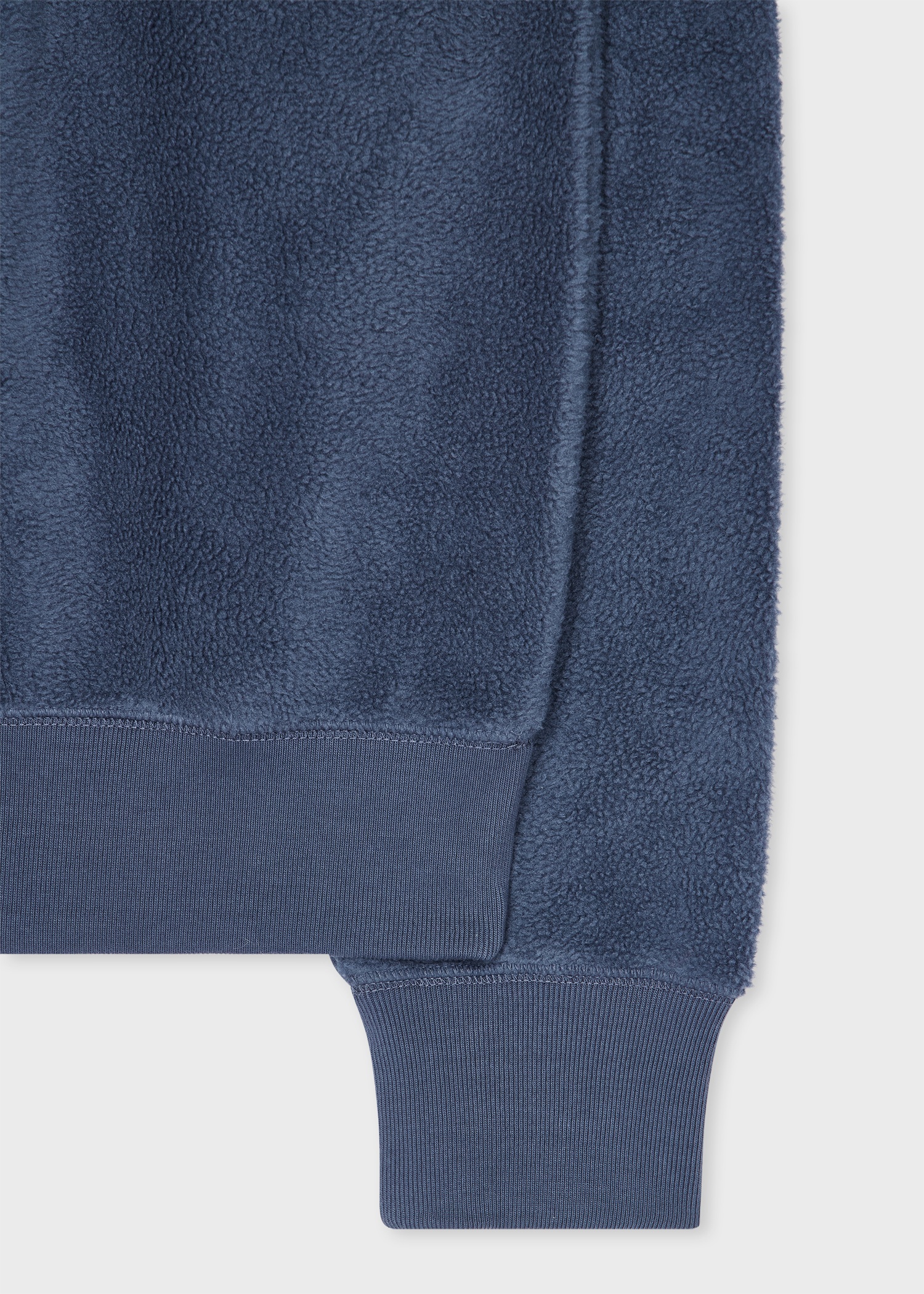 Slate Blue Fleece Sweatshirt - 2