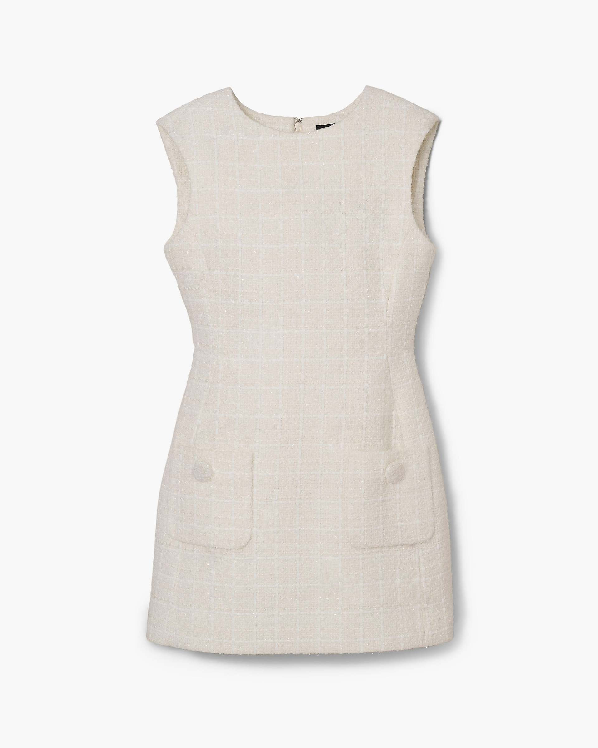 SCULPTURAL TWEED DRESS - 2