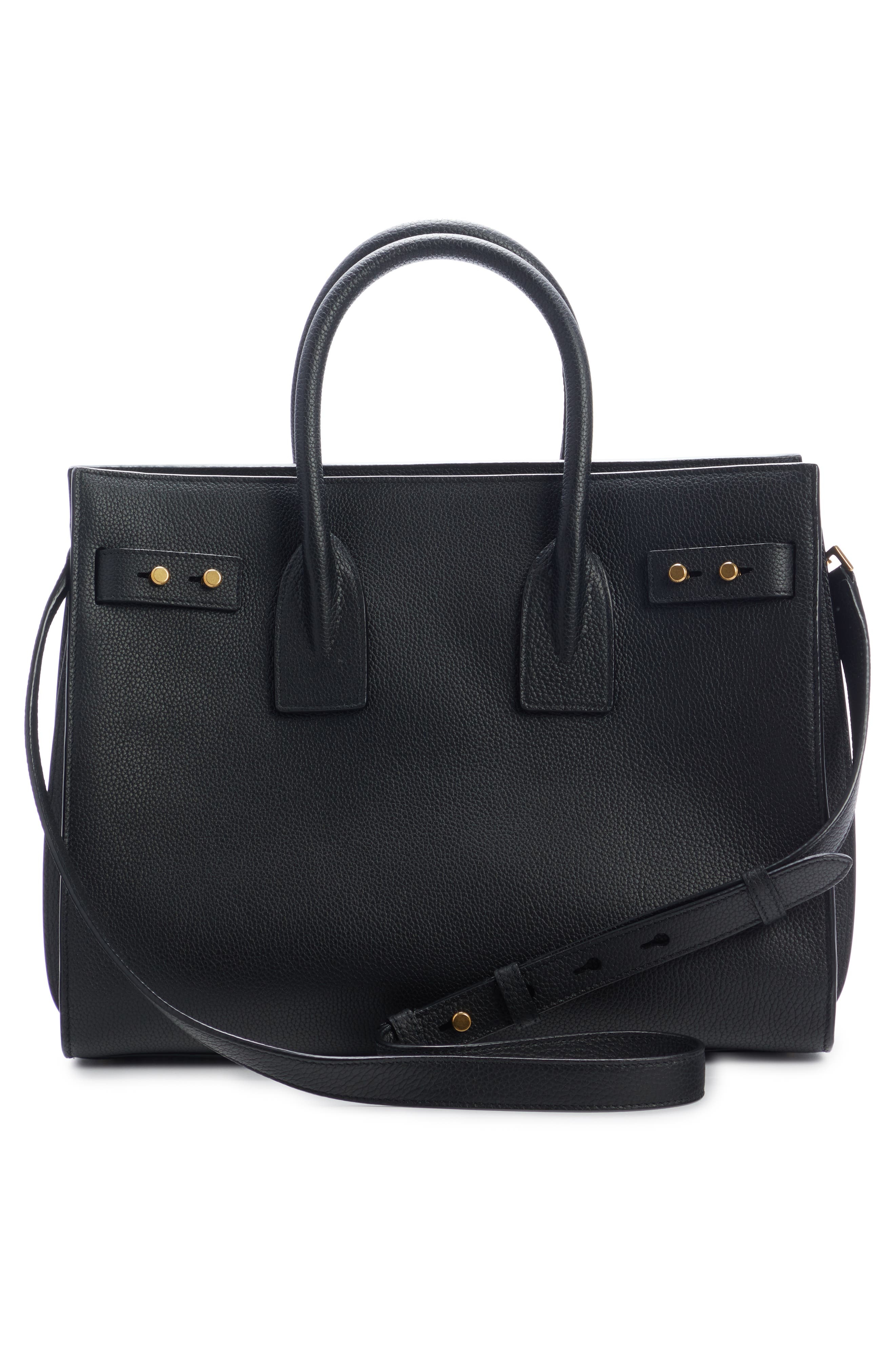 Saint Laurent Small Sac de Jour Leather Top Handle Bag in Nero at Nordstrom - 4