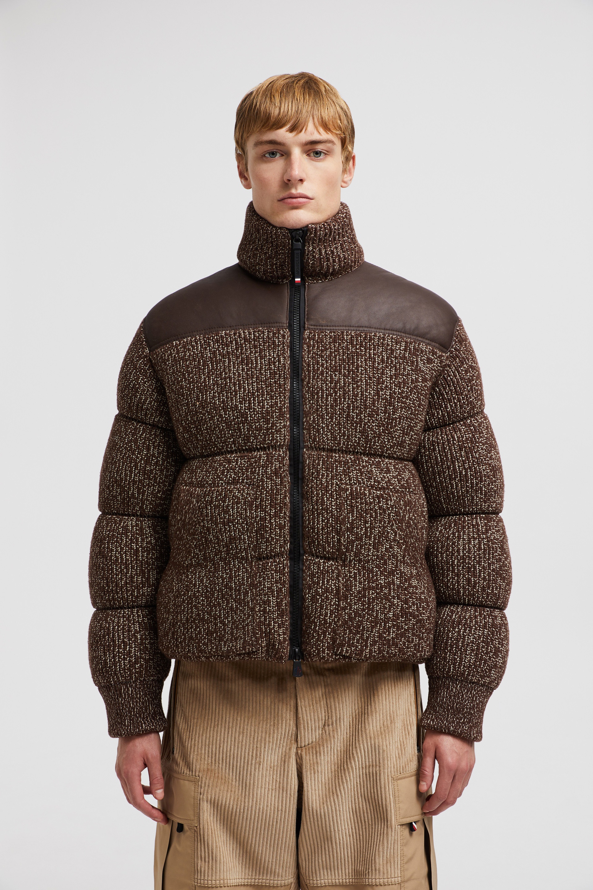 Kochel Wool & Shearling Short Down Jacket - 3