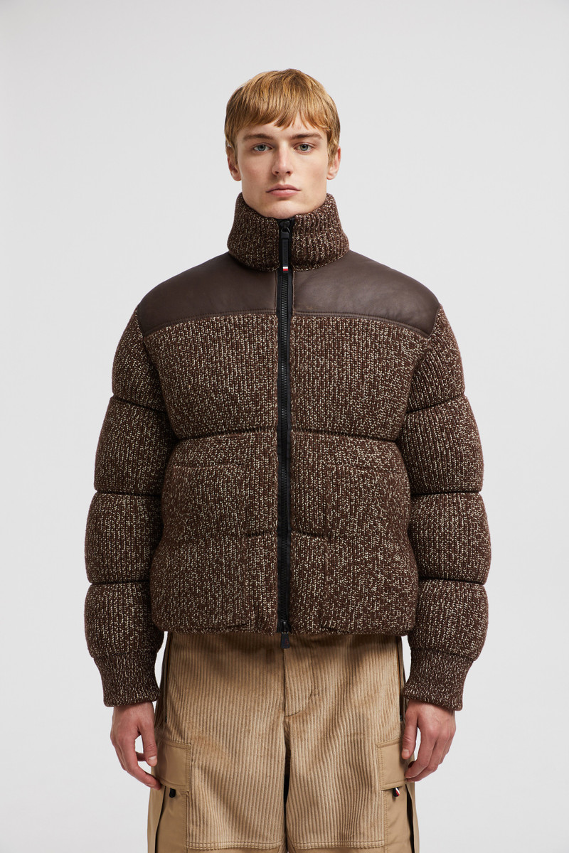 Kochel Wool & Shearling Short Down Jacket 3