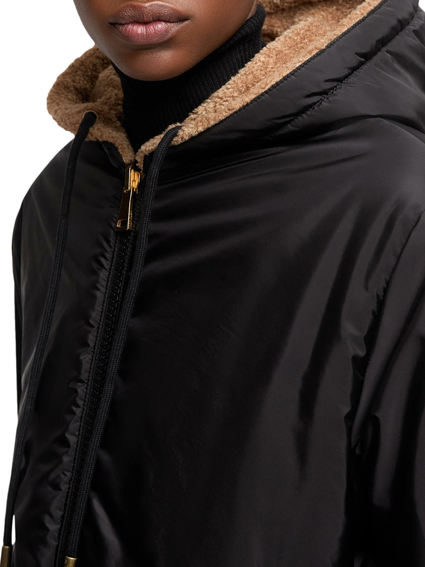 REVERSIBLE PADDED HOODIE - 7