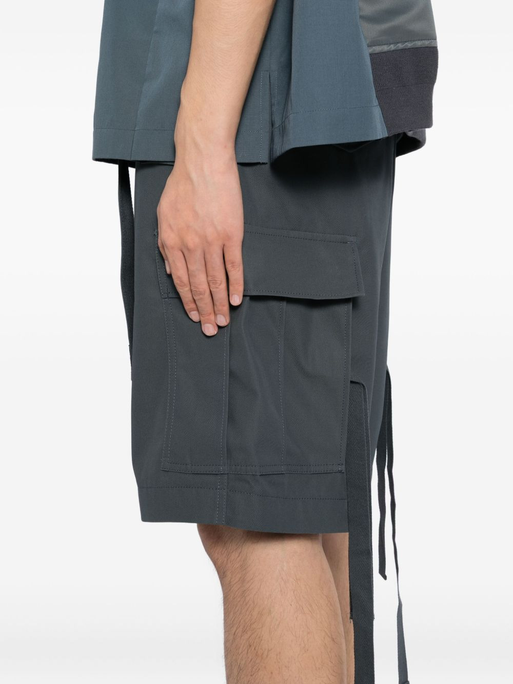 cotton twill shorts - 5