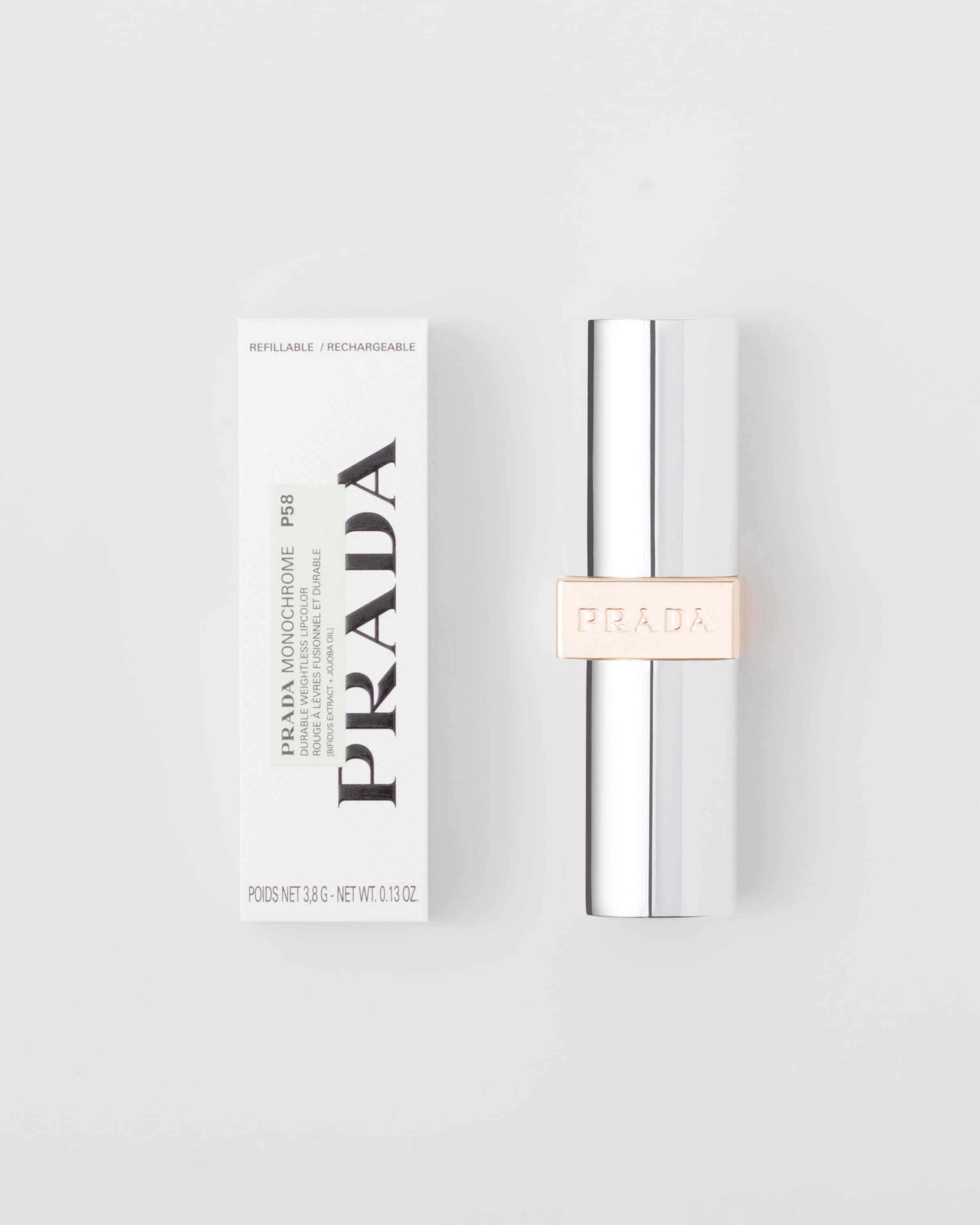Prada Monochrome Hyper Matte lipstick - P58 - TAMARIS - 3