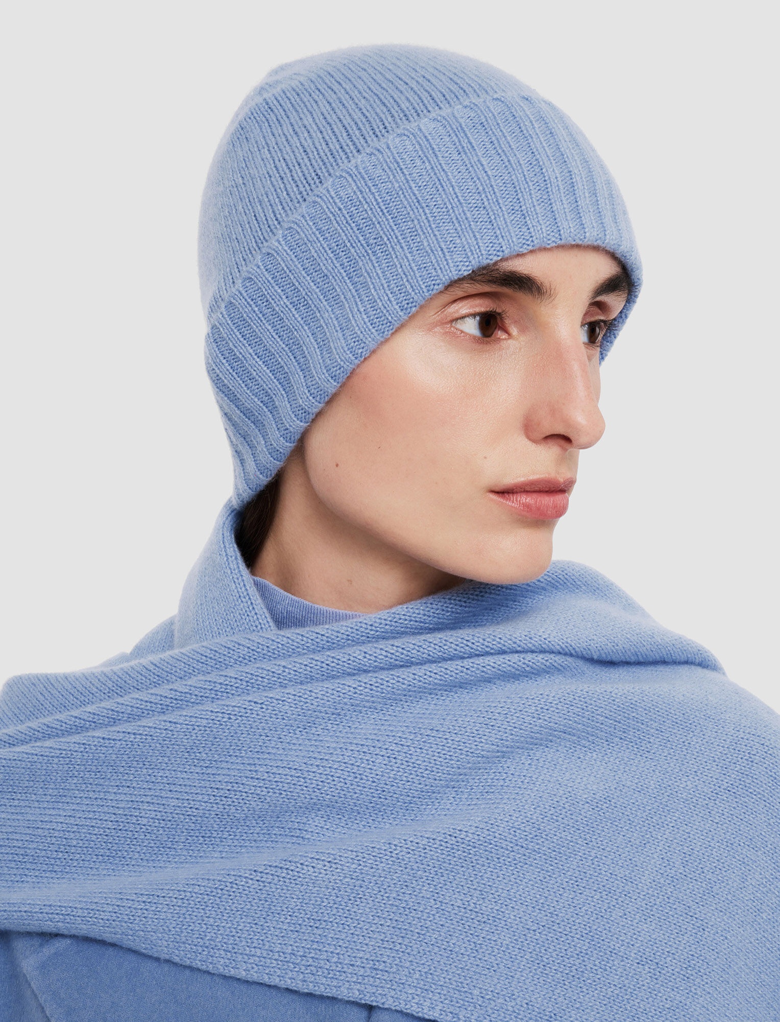 Open Cashmere Hat - 3