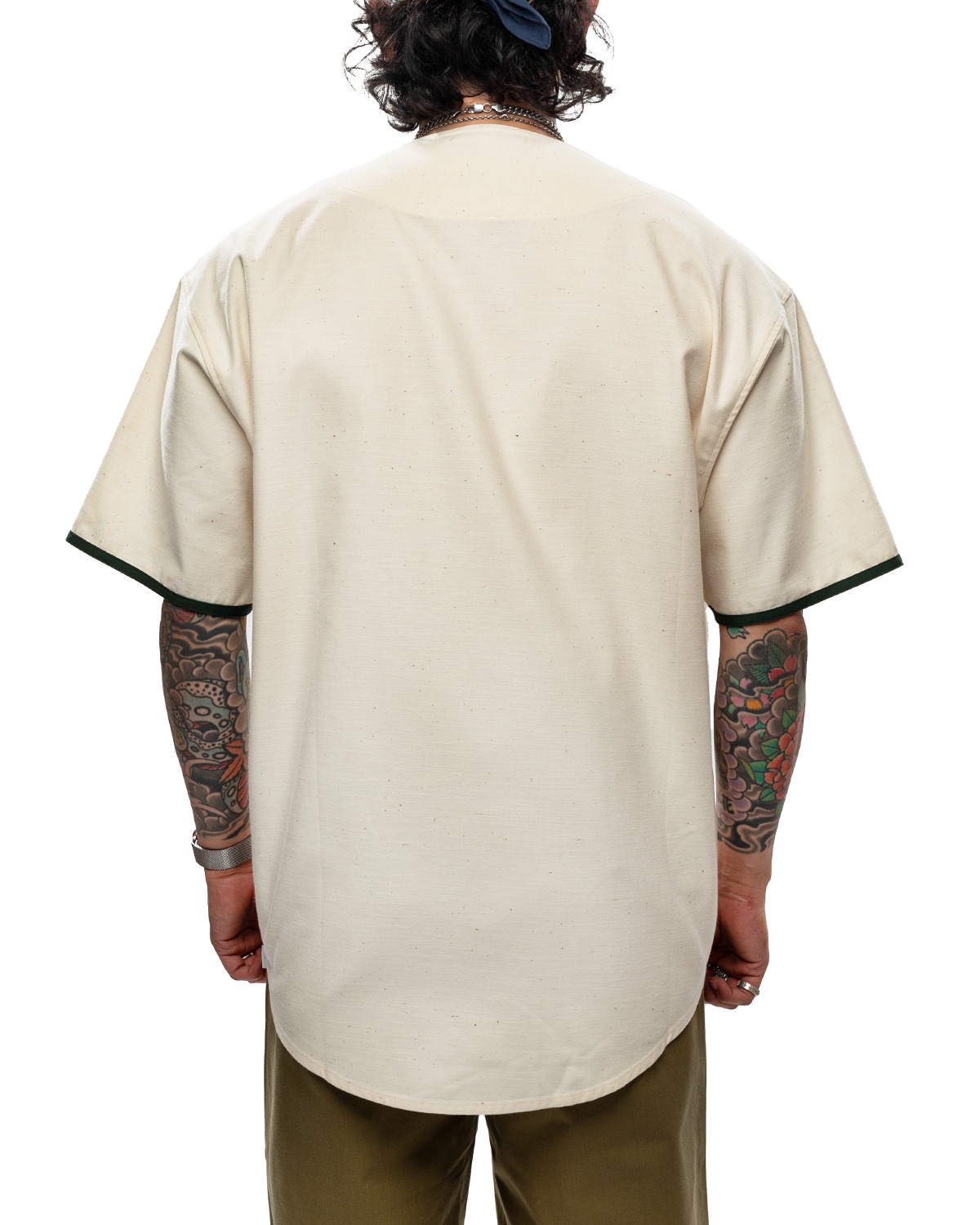 WTAPS☆League Cotton.Satin.Spinaベースボールシャツ 【公式通販】
