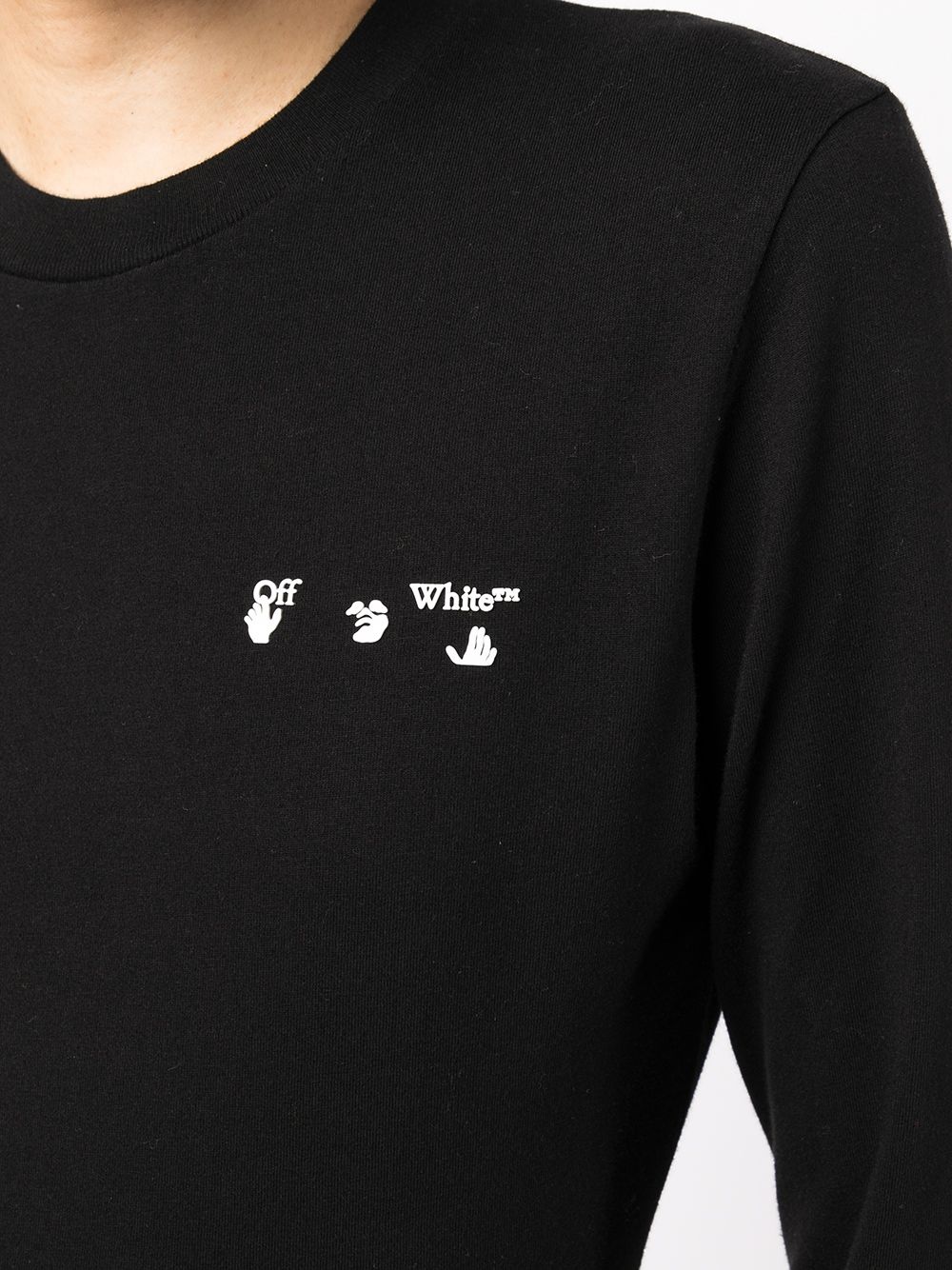 logo-print long-sleeve T-shirt - 7