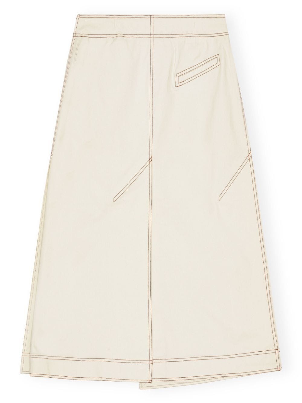 midi A-line skirt - 5