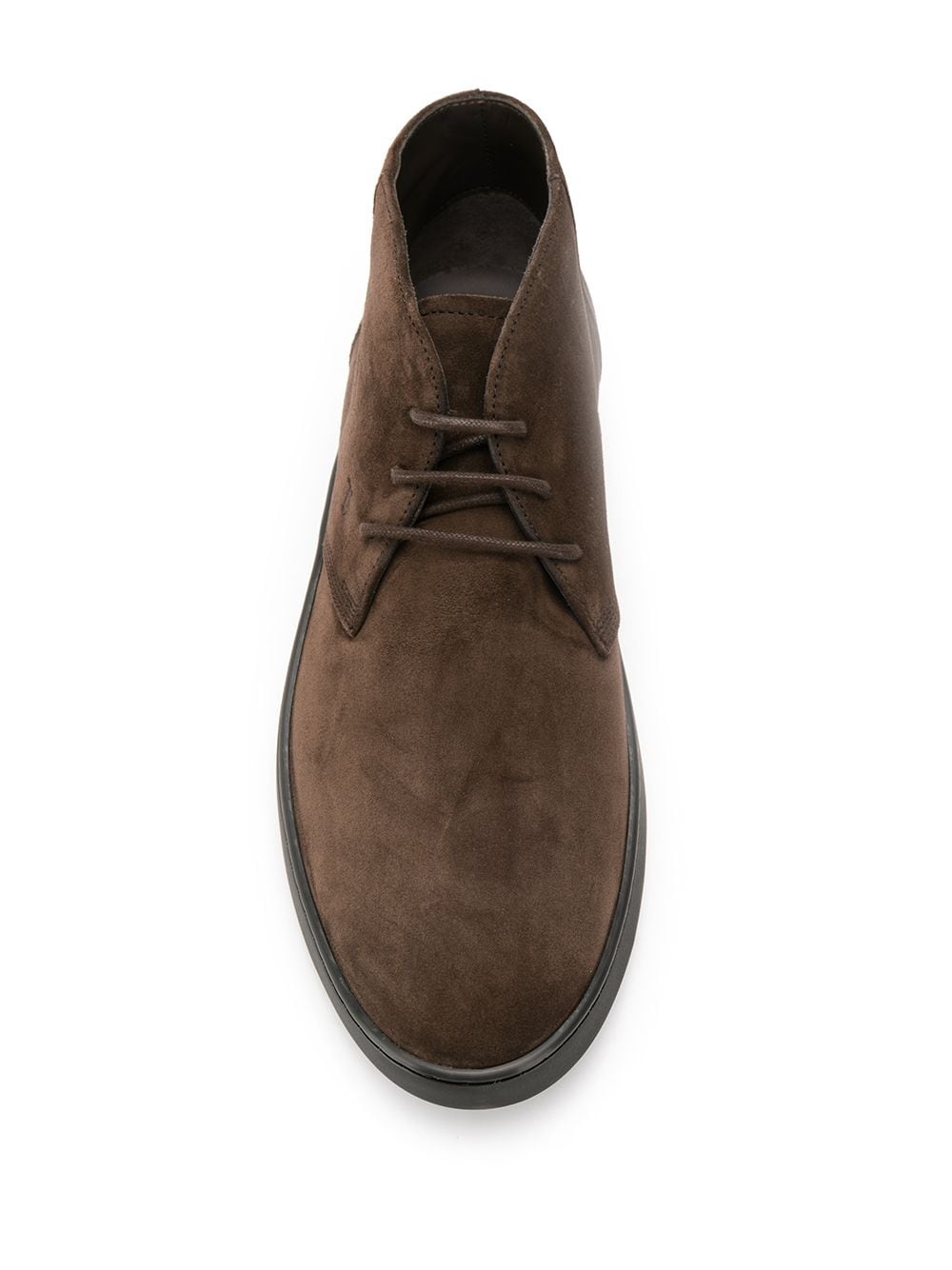 lace-up desert boots - 4