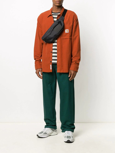 Carhartt orange cotton shacket outlook