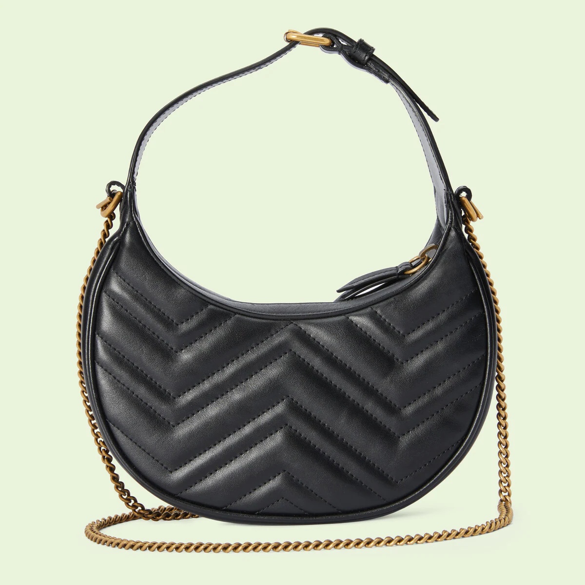 GG Marmont half-moon-shaped mini bag - 5