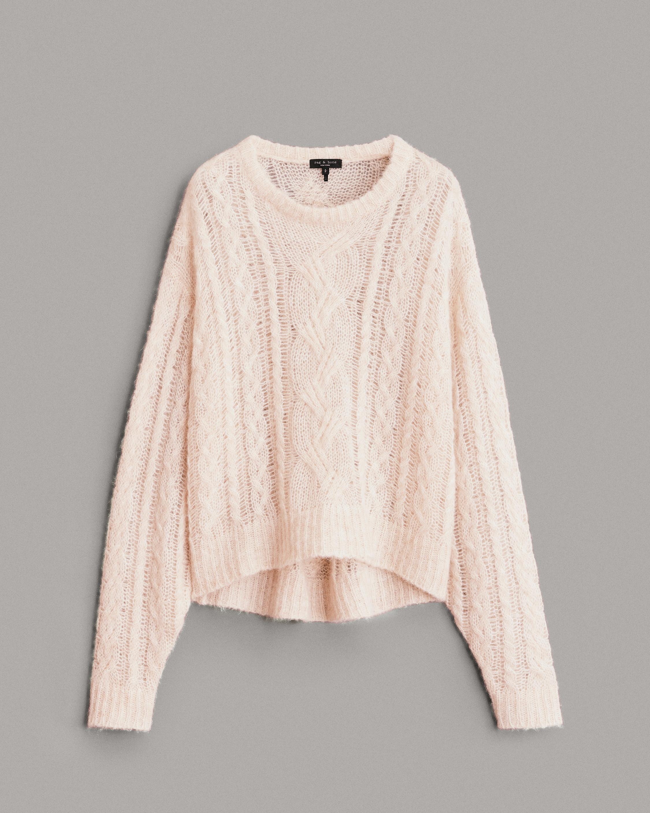 Cynthia Alpaca Wool Crew
Relaxed Fit Sweater - 1