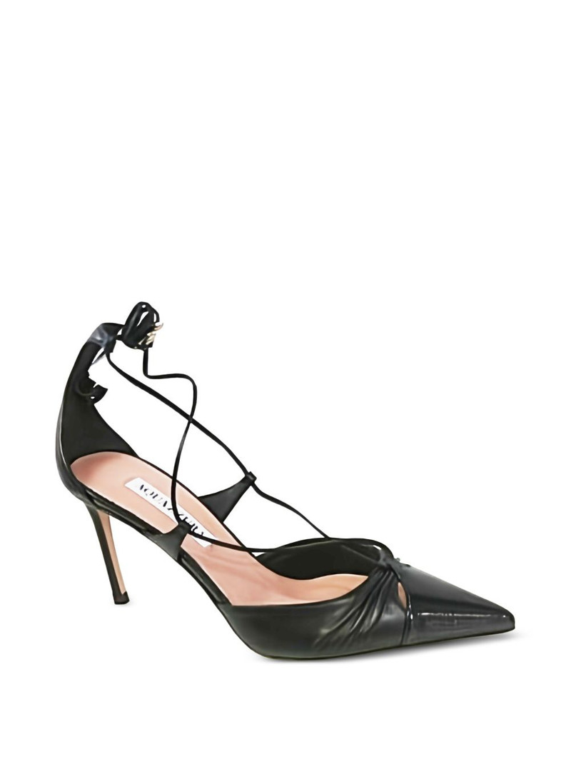 tie heel pumps 3