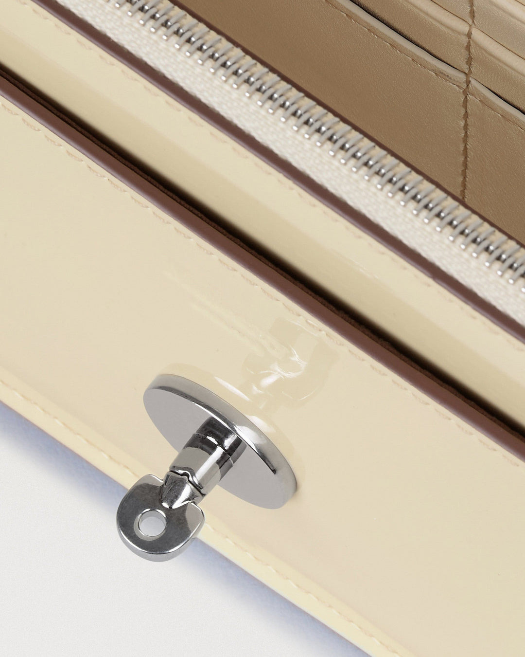 Small Darley Buttermilk Soft Patent - 6