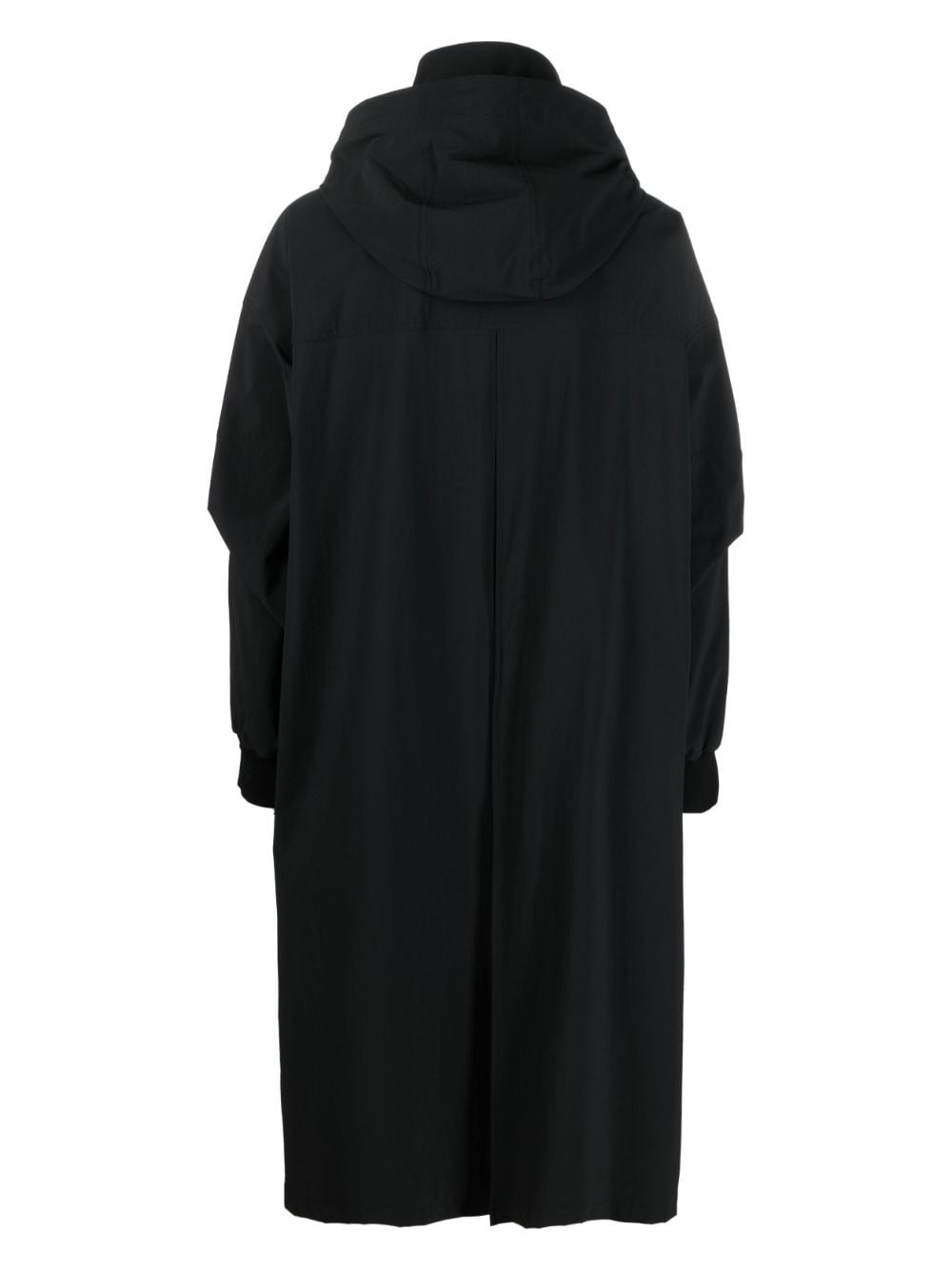 water-repellent hooded coat - 2