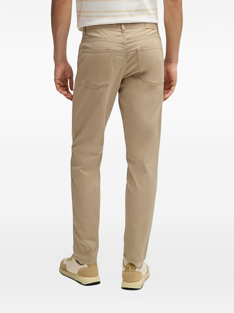 logo-patch straight trousers 3
