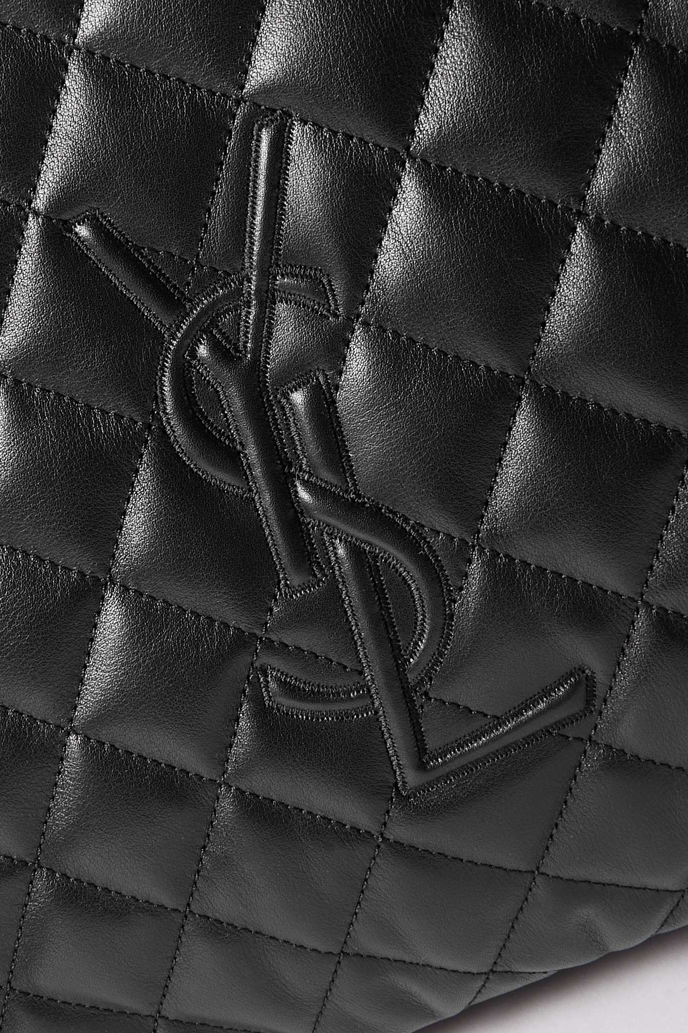 ES Giant embroidered quilted leather weekend bag - 4