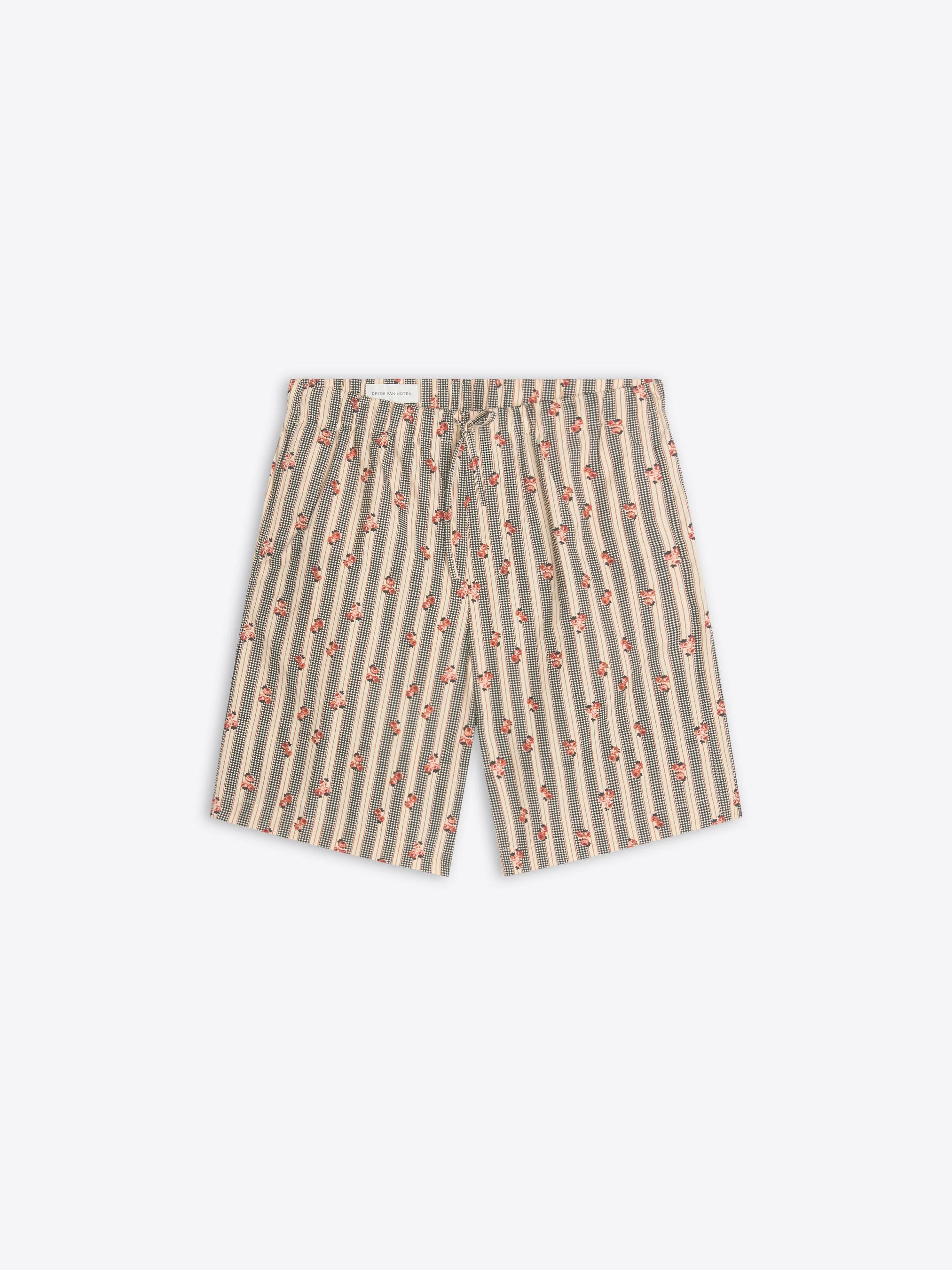 COTTON POPLIN SHORTS - 1