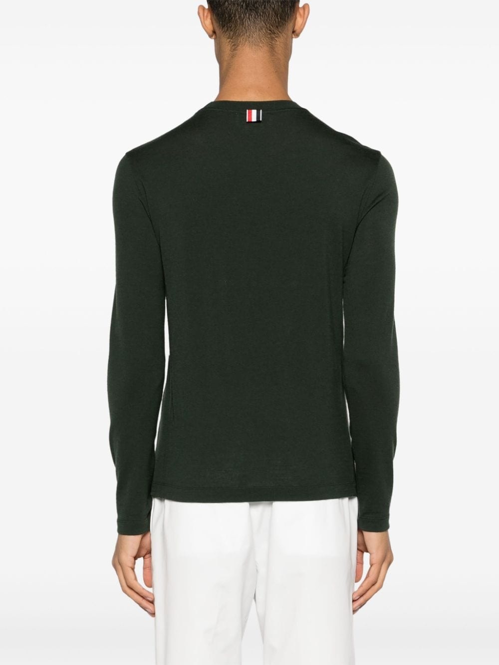 4-Bar Stripe intarsia-knit jumper - 4