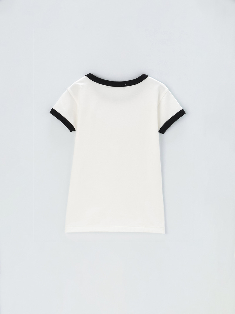 Ambush 'AMBUSH MUSIC' FITTED RINGER T-SHIRT outlook