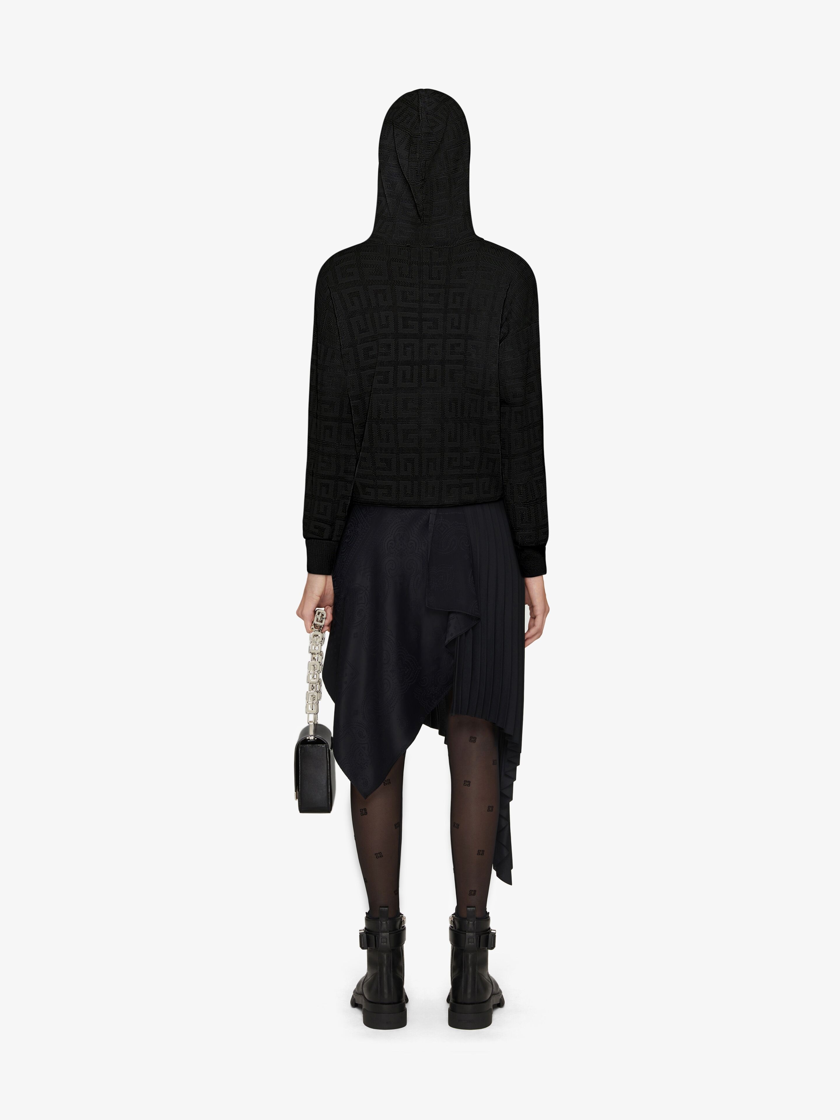 HOODIE IN 4G JACQUARD - 4