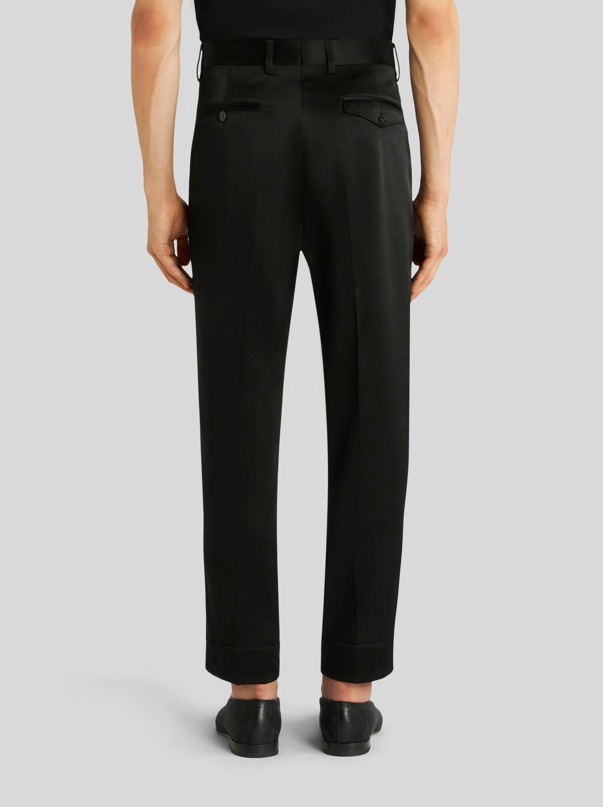 TAILORED TROUSERS WITH PIPING - 4