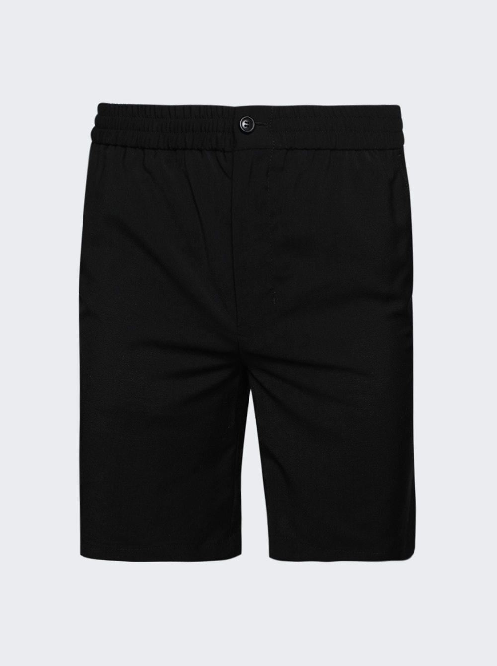 Elasticated Waist Shorts Black - 1