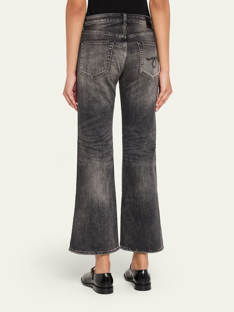 R13 Joan Kick-Flare Ankle Jeans outlook